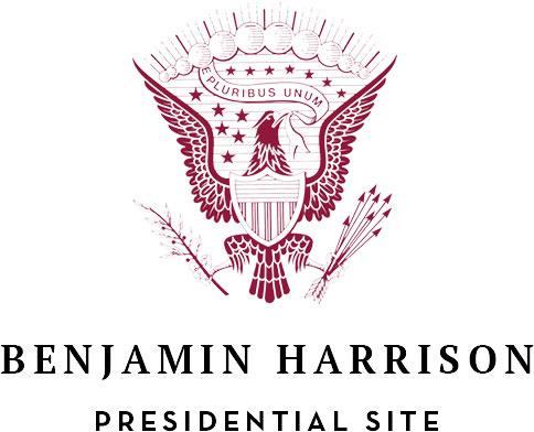 Benjamin Harrison Presidential Seal Logo